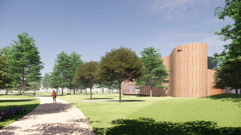 ontwerp LWWP bij De Ridderhal in Burgemeester Baxpark