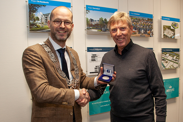 Erepenning Arie van Wingerden - website