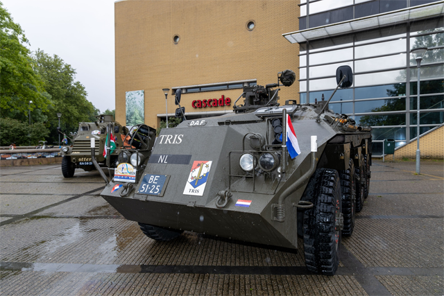 Veteranendag TRIS-voertuigen voor Cascade