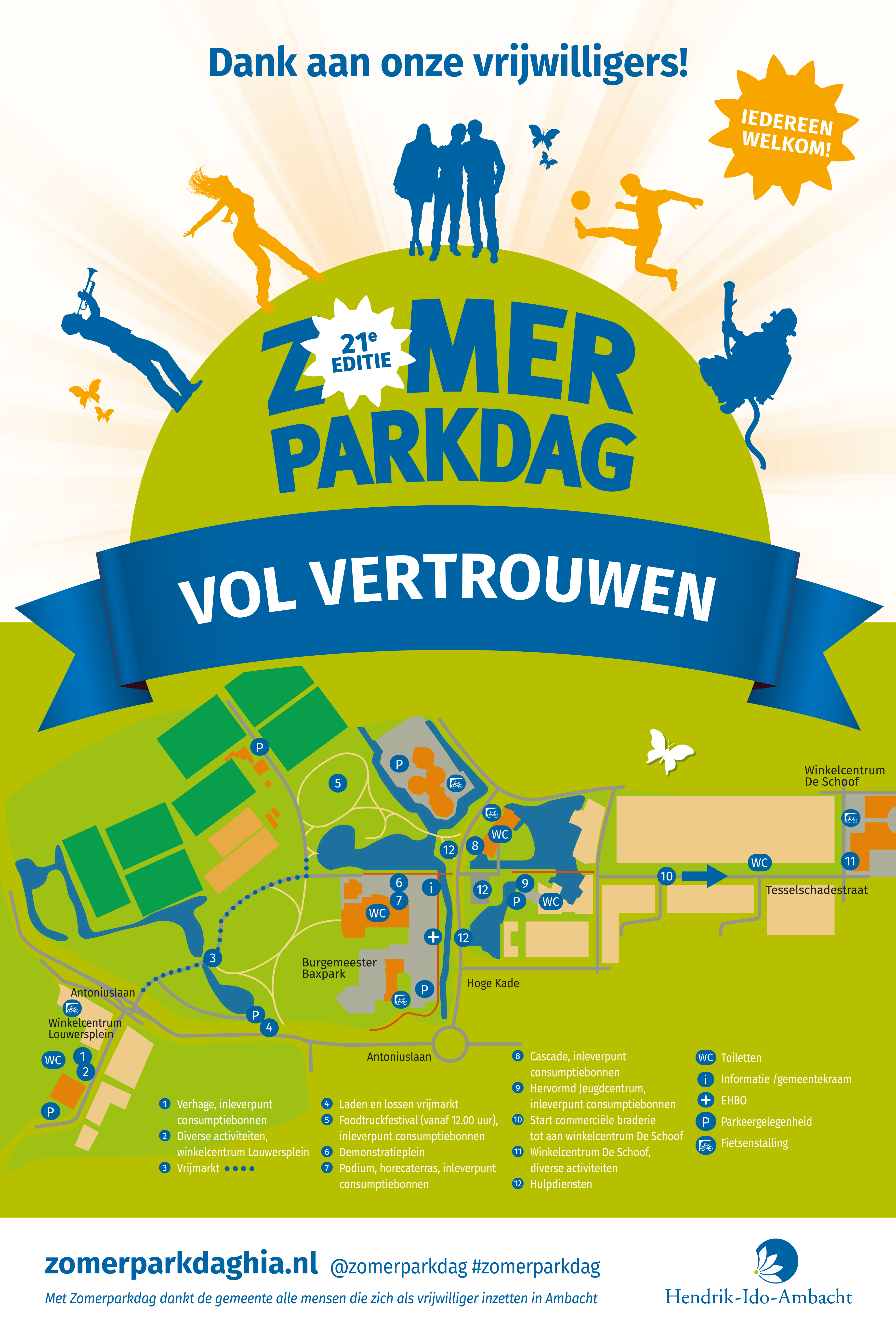 Plattegrond Zomerparkdag 2024