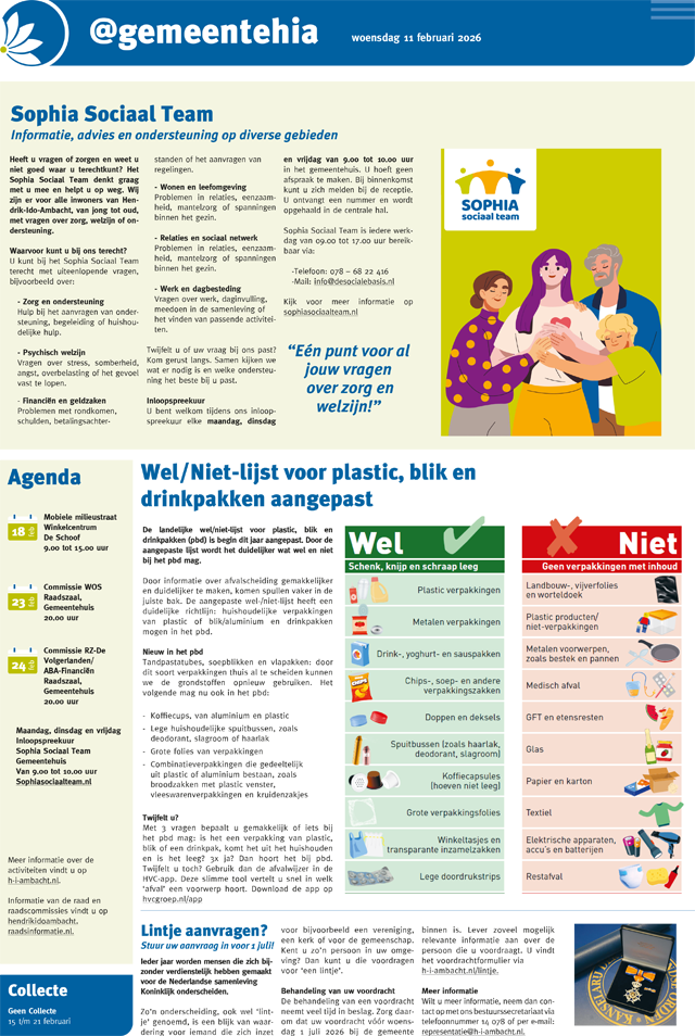 @gemeentehia 11 februari 2026