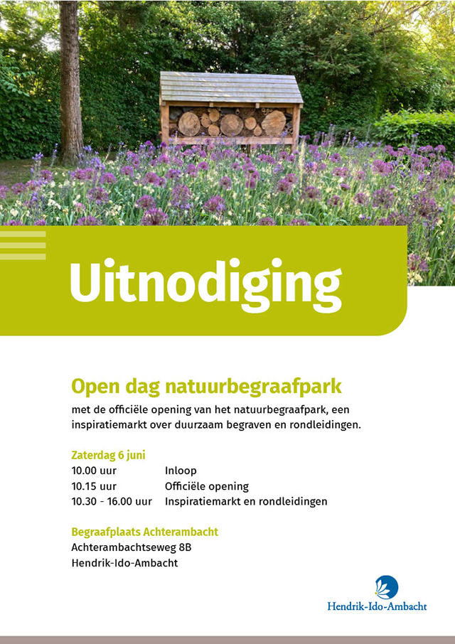 Uitnodiging open dag