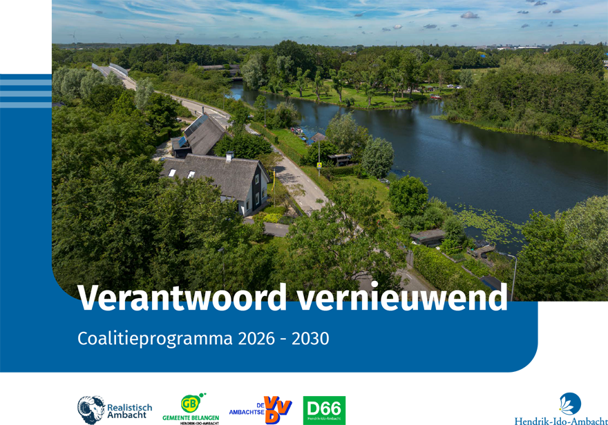 Coalitieprogramma gemeente Hendrik-Ido-Ambacht 2026-2030