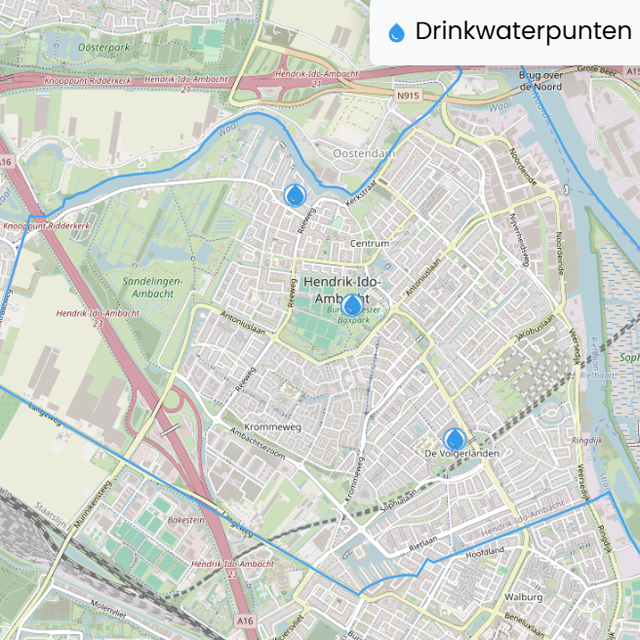 Openbare drinkwaterpunten 2026